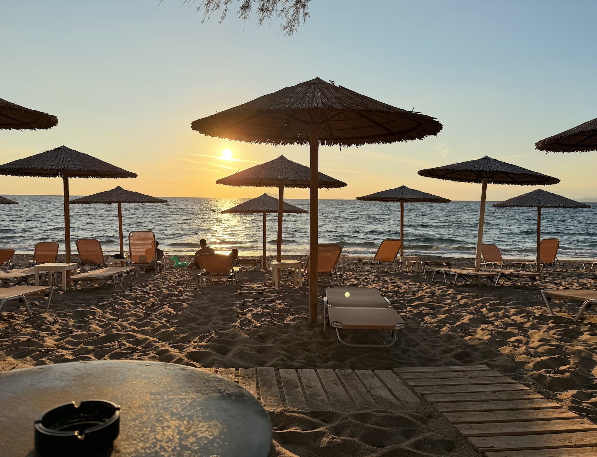 Plage de Kalamaki, rivage crétois