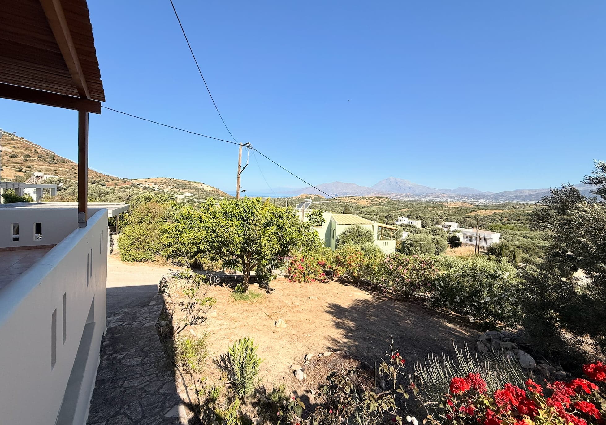 Vue panoramique depuis la terrasse principale