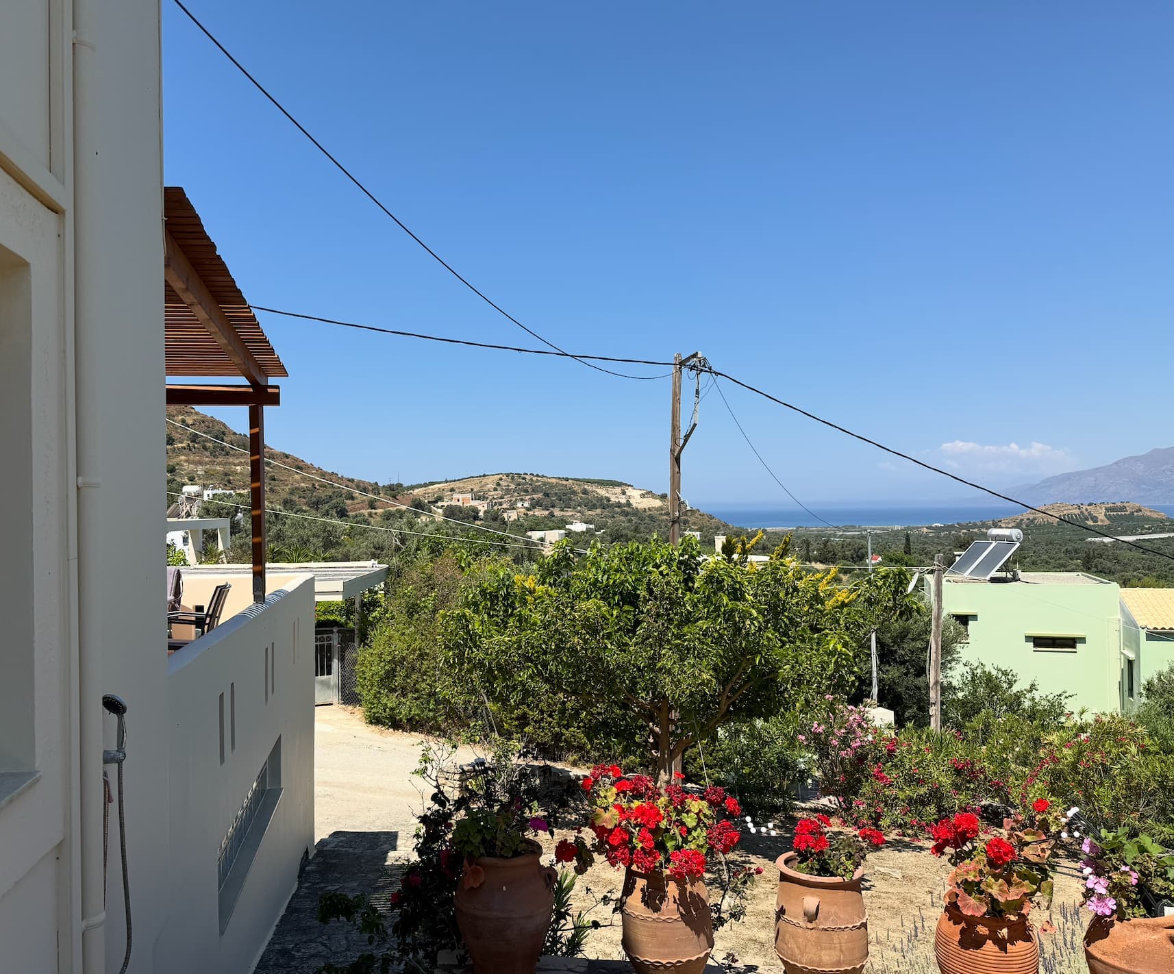Coin terrasse au rez-de-chaussée